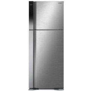 Hitachi Top Mount Double Door Refrigerator RV541PRU0, 450L, Inverter Dual Fan Cooling – Brilliant Silver