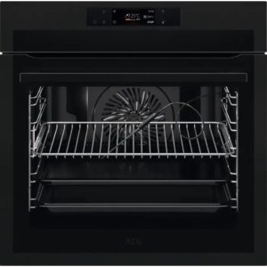 AEG ΦΟΥΡΝΟΣ 8000 AssistedCooking ΜΕ ΠΥΡΟΛΥΤΙΚΟ ΚΑΘΑΡΙΣΜΟ – Matt Black