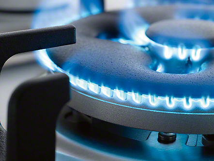 Miele HOB KM2052G Gas hob with 2 dual wok burners