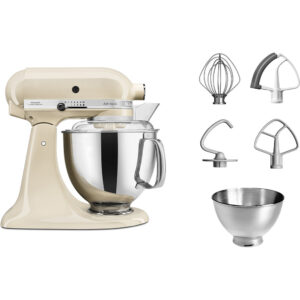 KitchenAid Mixer Tilt-Head 4.8L – Artisan – Almond Cream