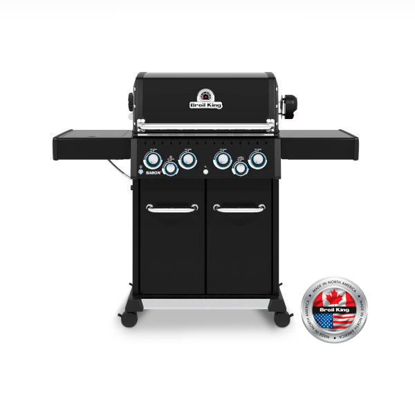 Broil King Gas BBQ – Baron™ 490 Shadow – 4+1 Burners