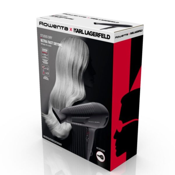 Rowenta x Karl Lagerfeld CV581L Studio Dry Hair Dryer