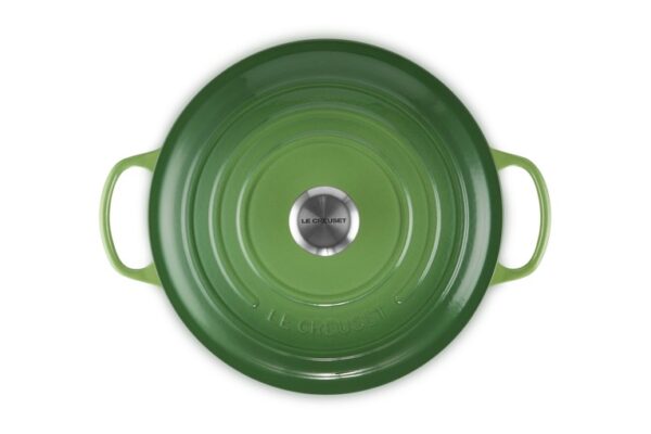 Le Creuset-Bamboo Green Cast Iron Round Casserole 28cm/6.7L
