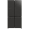 Hitachi French Bottom Freezer Deluxe 569L Vacuum Compartment & Auto Ice Maker – Glass Mauve Grey
