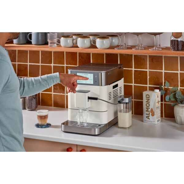 KitchenAid Fully Automatic Espresso Machine KF8 – Porcelain White