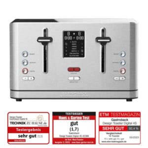 Gastroback Design Toaster Digital 4S