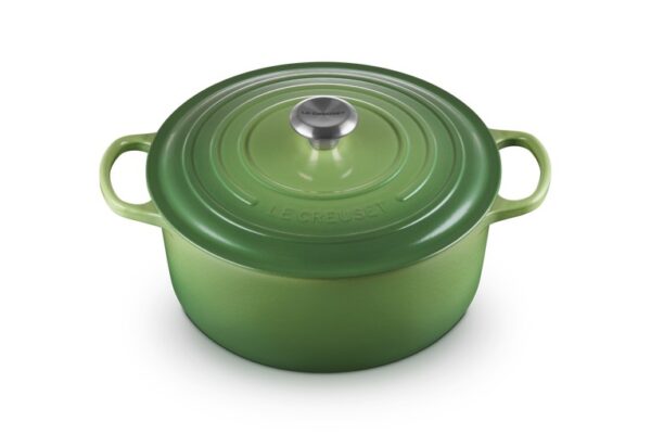 Le Creuset-Bamboo Green Cast Iron Round Casserole 28cm/6.7L