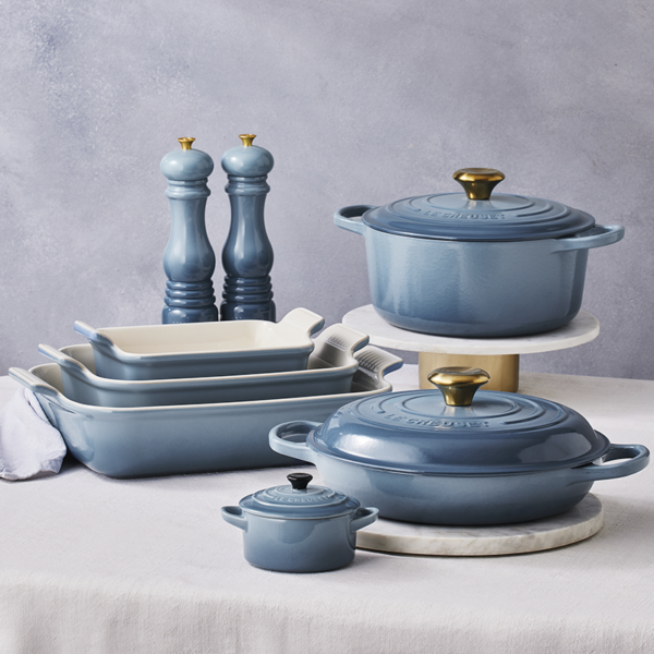 Le Creuset-Chambray Stoneware Heritage Rectangular Dish 26cm/2.4L