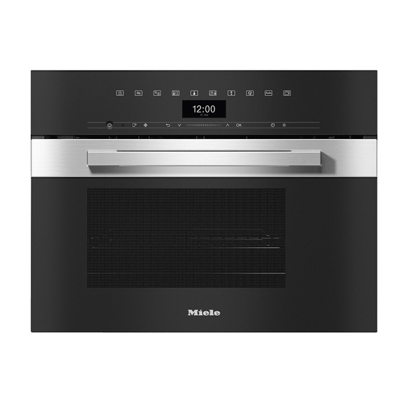 Miele DG 7440 CleanSteel Εντοιχιζόμενος Φούρνος Άνω Πάγκου 40 L