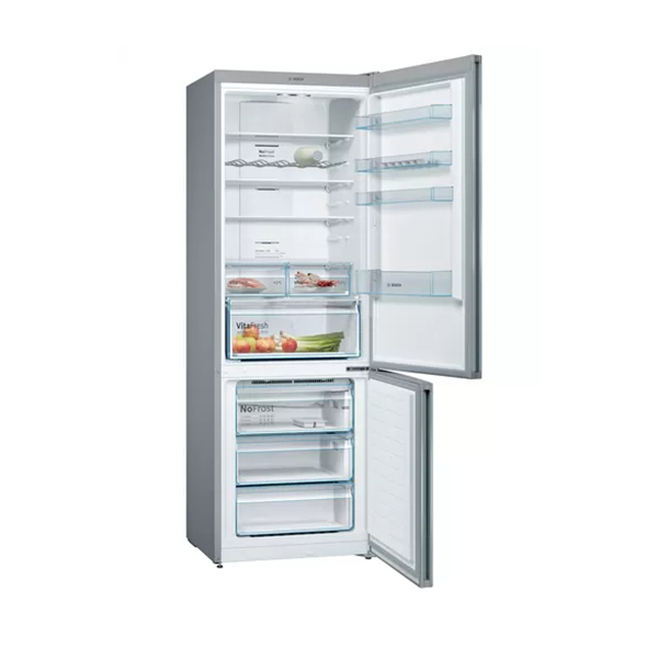 Bosch KGN49XIEA Refrigerator with Bottom Freezer, Silver