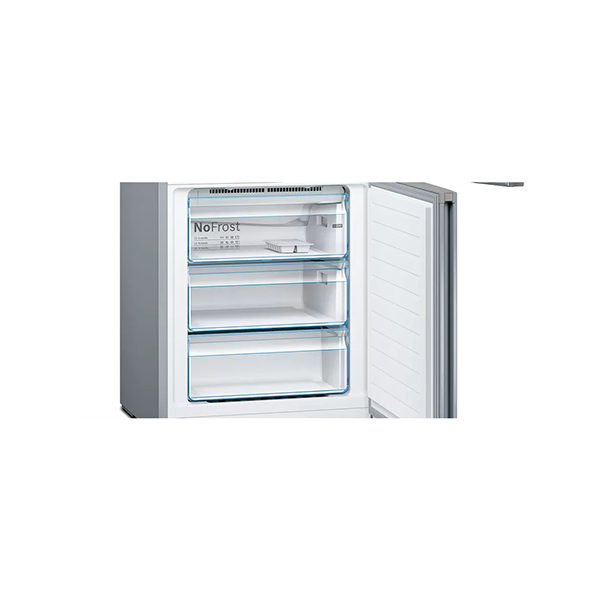 Bosch KGN49XIEA Refrigerator with Bottom Freezer, Silver