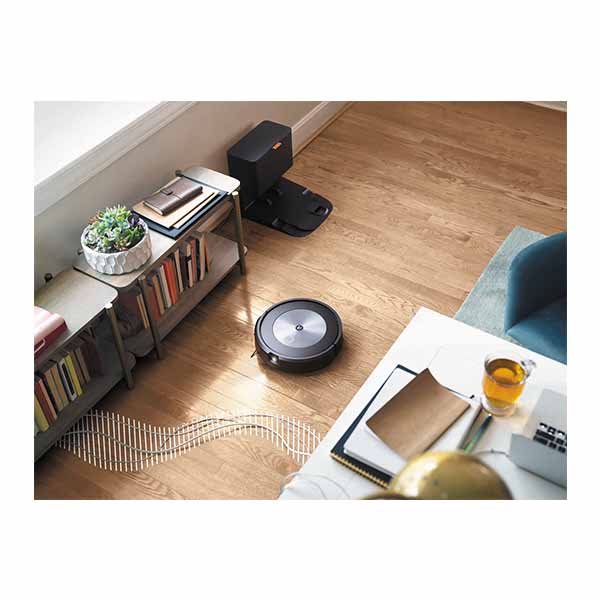 iRobot J755840 Roomba J7+ Bagless Robotic Vacuum Cleaner, Grey