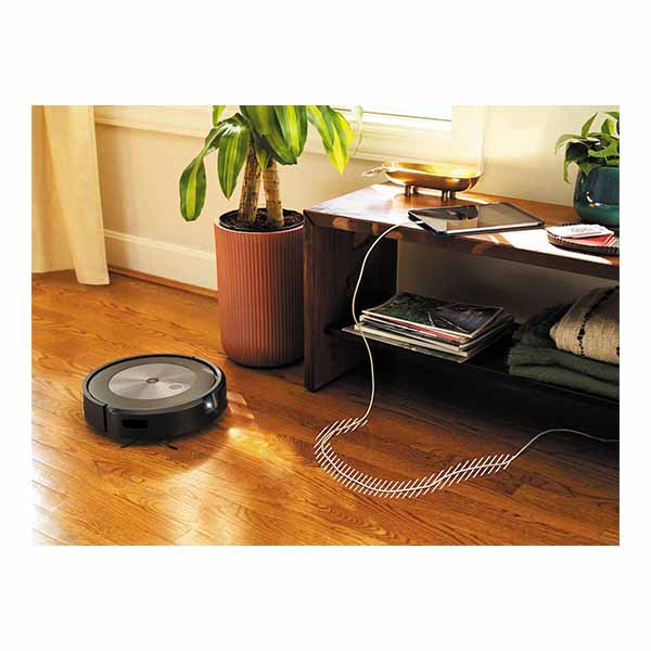 iRobot J755840 Roomba J7+ Bagless Robotic Vacuum Cleaner, Grey