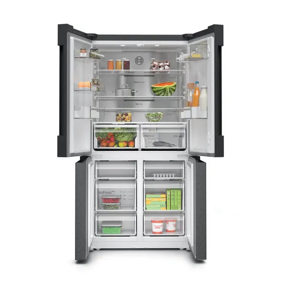 Bosch KFN96AXEA Refrigerator 4 Door, Black Stainless Steel