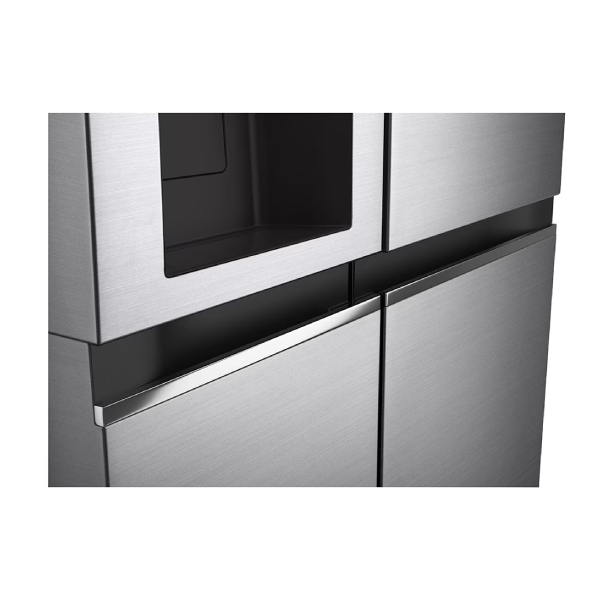 LG GSLV70PZTE Refrigerator Side by Side, With Direct Water Connection, Silver