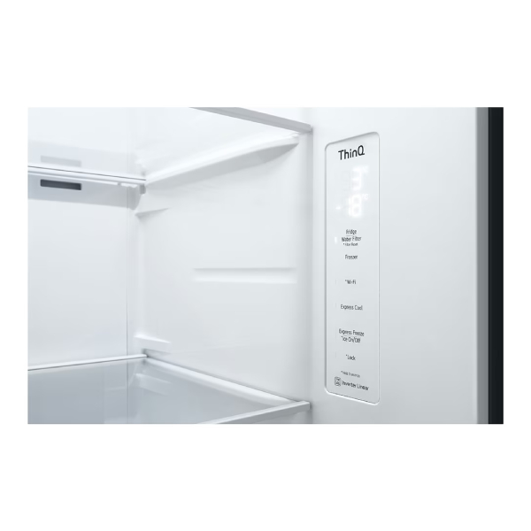 LG GSLV70PZTE Refrigerator Side by Side, With Direct Water Connection, Silver