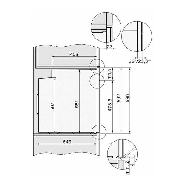 Miele H 7264 BP Εντοιχιζόμενος Φούρνος
