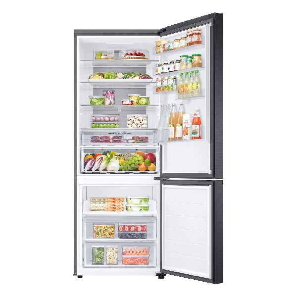 Samsung RB53DG703EB1EF Refrigerator with Bottom Freezer, Black