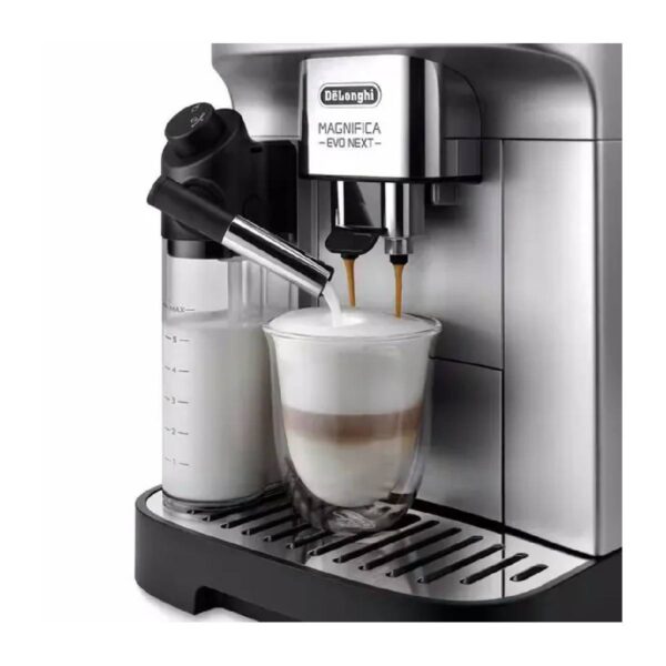 DELONGHI ECAM310.80.SB Automatic Espresso Machine, Silver/Black