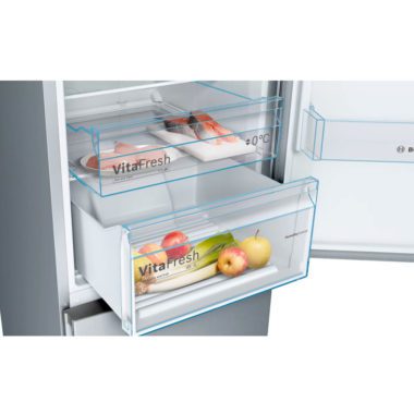 Bosch KGN39VLEB Free standing Fridge Freezer, 60cm