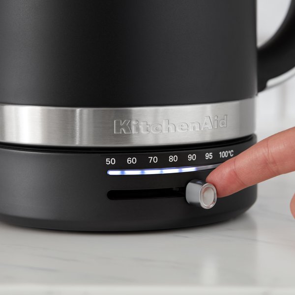 KitchenAid Variable Temperature Kettle 1.7L – Matte Black