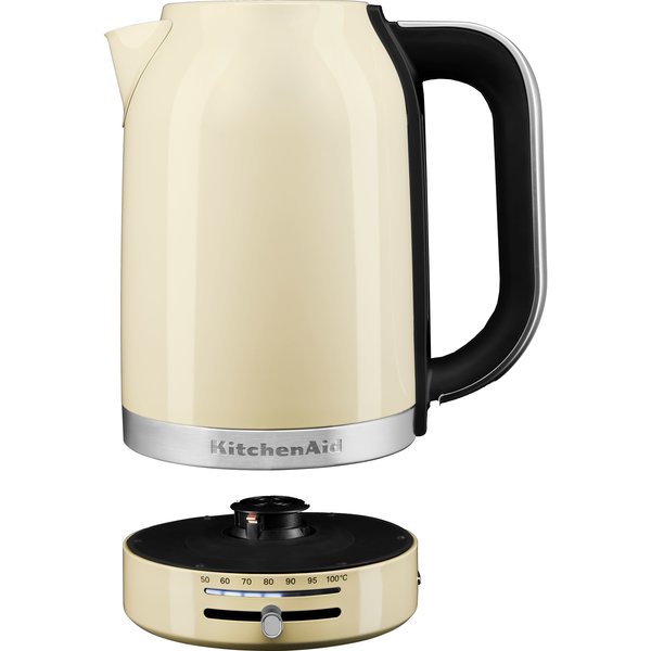 KitchenAid Variable Temperature Kettle 1.7L – Almond Cream