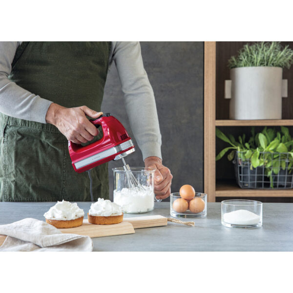 KitchenAid Hand Mixer 9 Speed – Empire Red