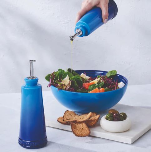 Le Creuset-Azure Stoneware Signature Oil & Vinegar Set 300ml