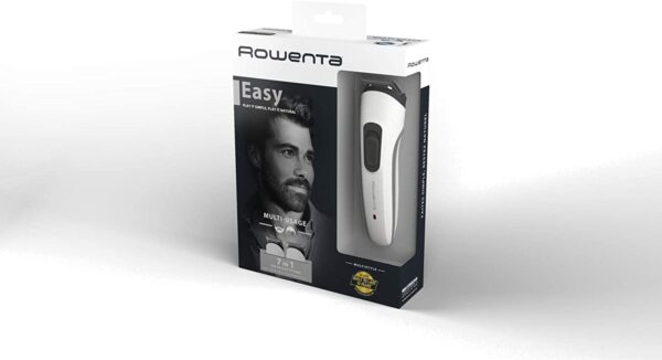 Rowenta Multistyle TN8931 7-in-1 Self-Sharpening Blades for Hair and Beard, Cordless or Wired, 60 Minute Bat. Life, Washable Blades