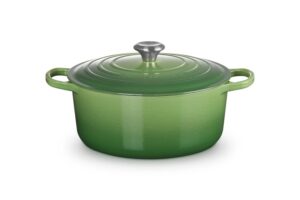 Le Creuset-Bamboo Green Cast Iron Round Casserole 28cm/6.7L