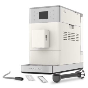 KitchenAid Fully Automatic Espresso Machine KF3 with Iced Coffee – Porcelain White
