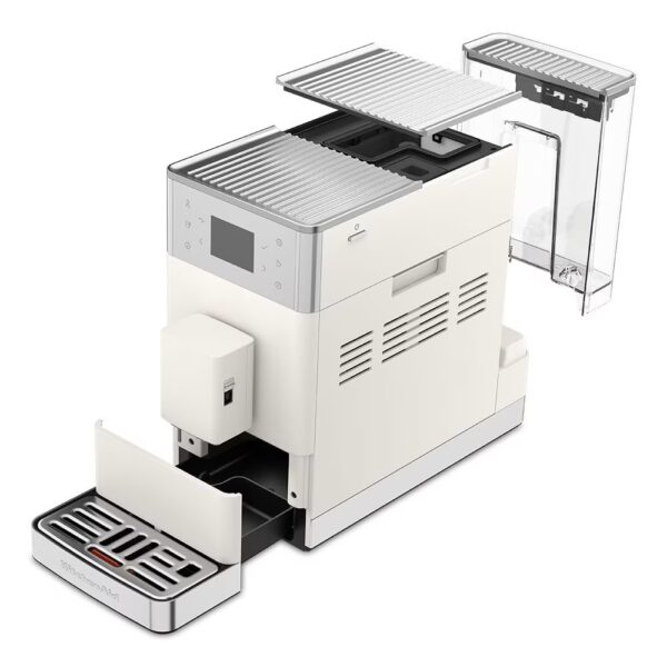 KitchenAid Fully Automatic Espresso Machine KF3 with Iced Coffee – Porcelain White
