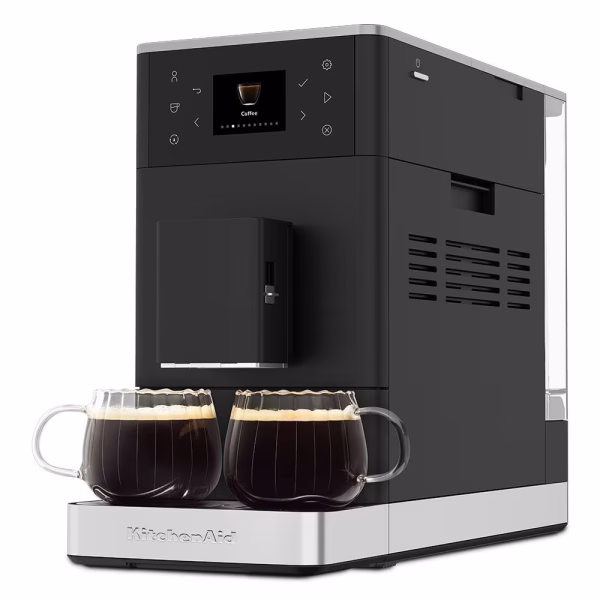 KitchenAid Fully Automatic Espresso Machine KF3 with Iced Coffee – Matte Black
