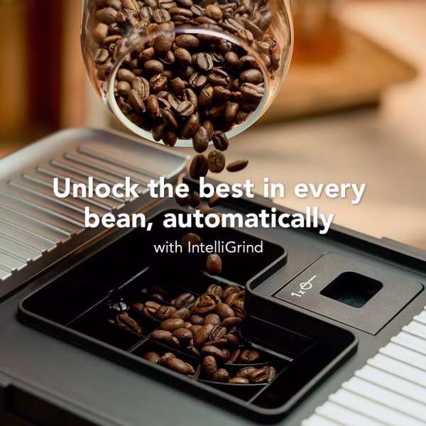KitchenAid Fully Automatic Espresso Machine KF4 with Iced Coffee – Matte Black