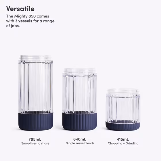 Beast® Mighty Blender 850 Plus – Navy — image 2 of 7